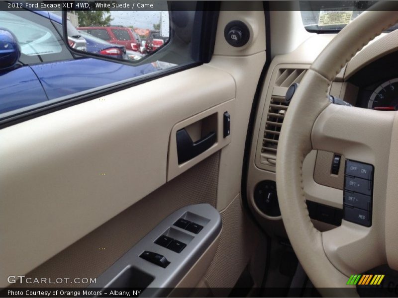 White Suede / Camel 2012 Ford Escape XLT 4WD