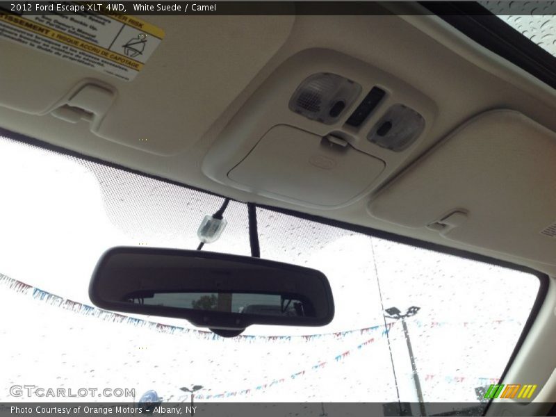White Suede / Camel 2012 Ford Escape XLT 4WD