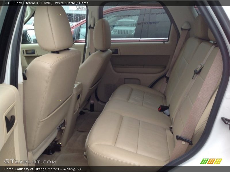 White Suede / Camel 2012 Ford Escape XLT 4WD