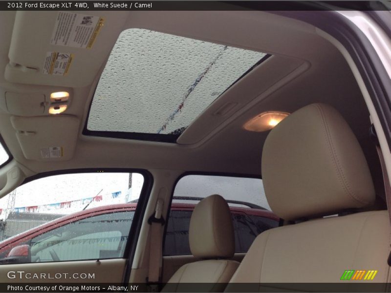 White Suede / Camel 2012 Ford Escape XLT 4WD