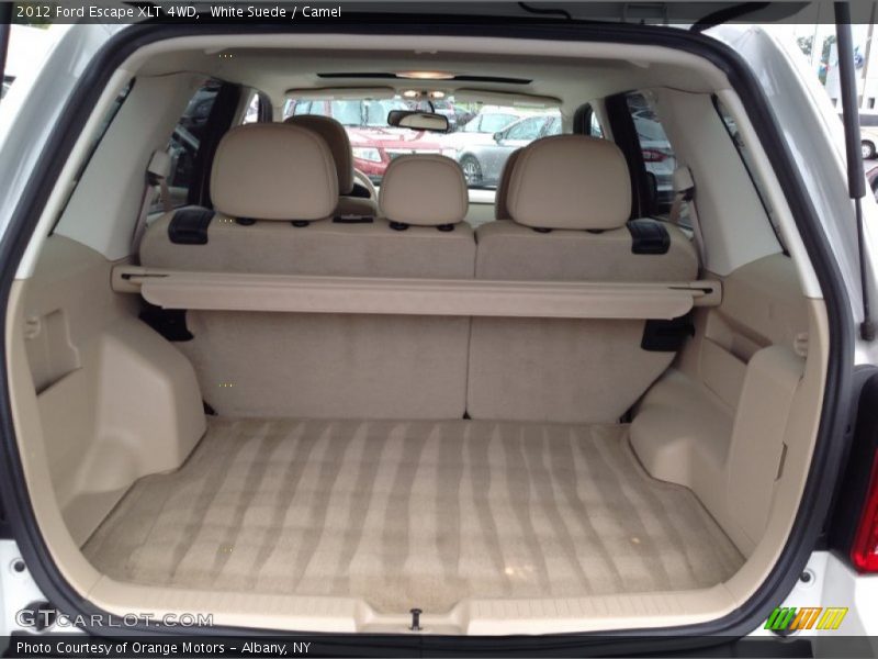 White Suede / Camel 2012 Ford Escape XLT 4WD