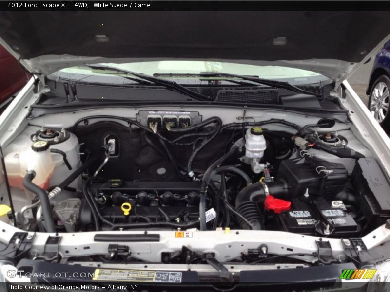 White Suede / Camel 2012 Ford Escape XLT 4WD