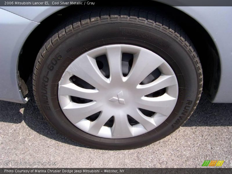 Cool Silver Metallic / Gray 2006 Mitsubishi Lancer ES