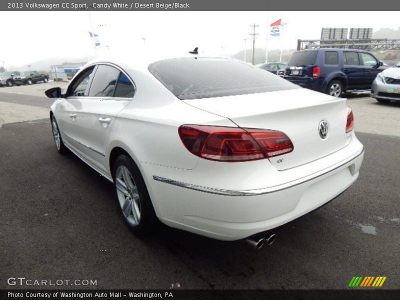 Candy White / Desert Beige/Black 2013 Volkswagen CC Sport