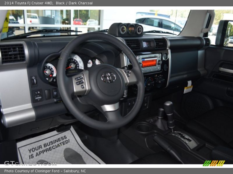 Black / Dark Charcoal 2014 Toyota FJ Cruiser 4WD