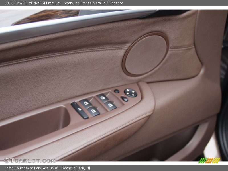Sparkling Bronze Metallic / Tobacco 2012 BMW X5 xDrive35i Premium