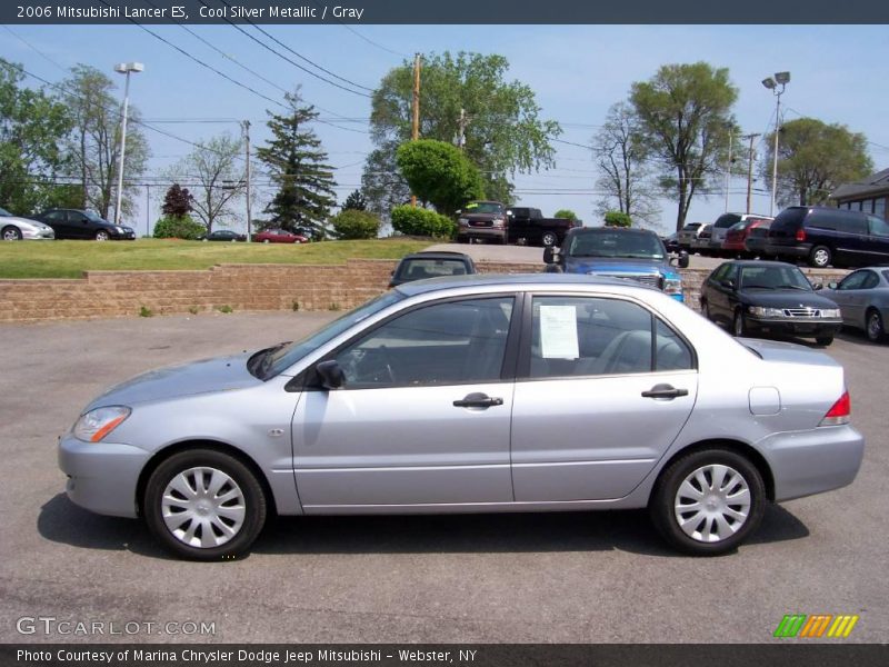 Cool Silver Metallic / Gray 2006 Mitsubishi Lancer ES