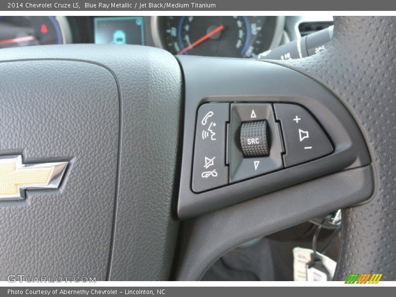 Blue Ray Metallic / Jet Black/Medium Titanium 2014 Chevrolet Cruze LS