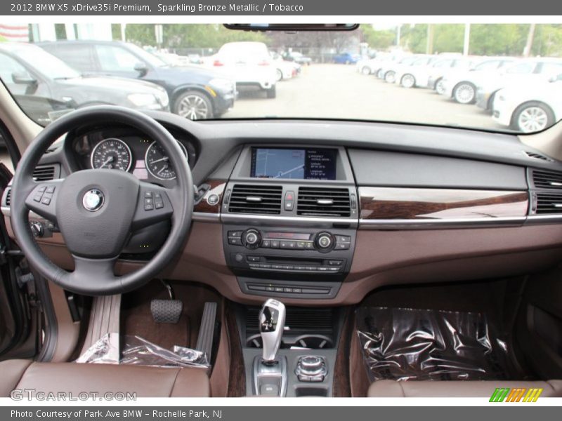 Sparkling Bronze Metallic / Tobacco 2012 BMW X5 xDrive35i Premium