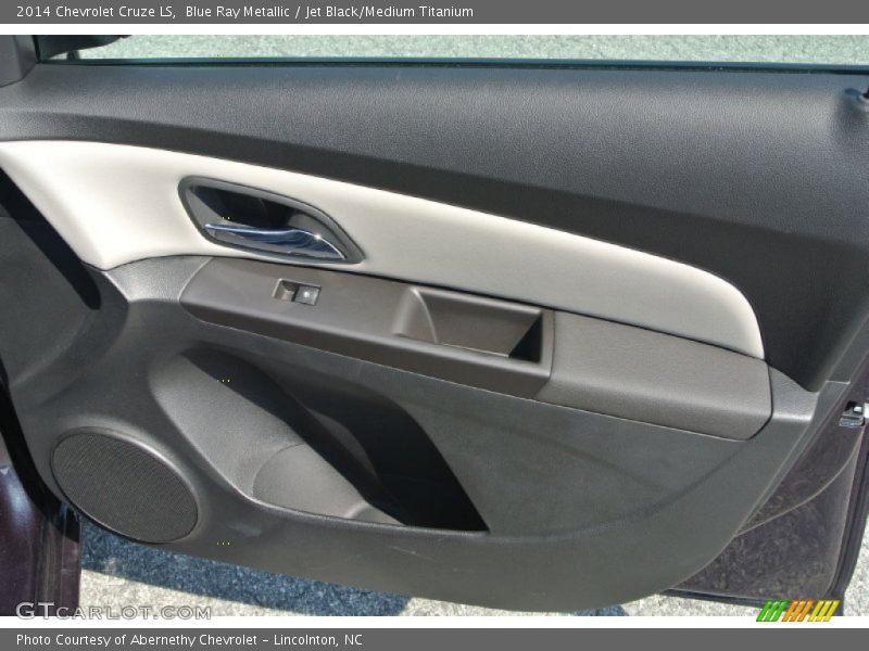 Blue Ray Metallic / Jet Black/Medium Titanium 2014 Chevrolet Cruze LS