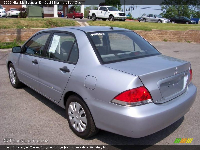 Cool Silver Metallic / Gray 2006 Mitsubishi Lancer ES