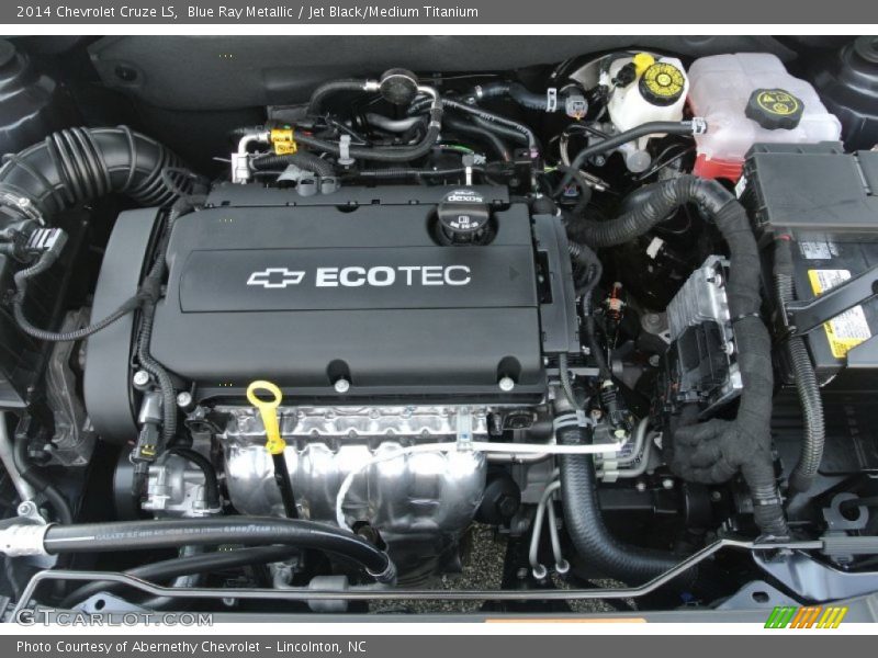 Blue Ray Metallic / Jet Black/Medium Titanium 2014 Chevrolet Cruze LS