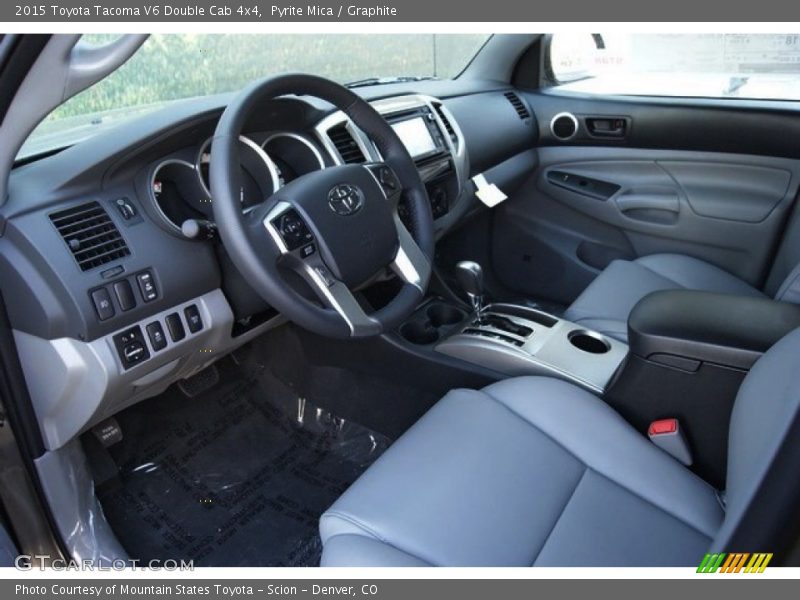 Pyrite Mica / Graphite 2015 Toyota Tacoma V6 Double Cab 4x4