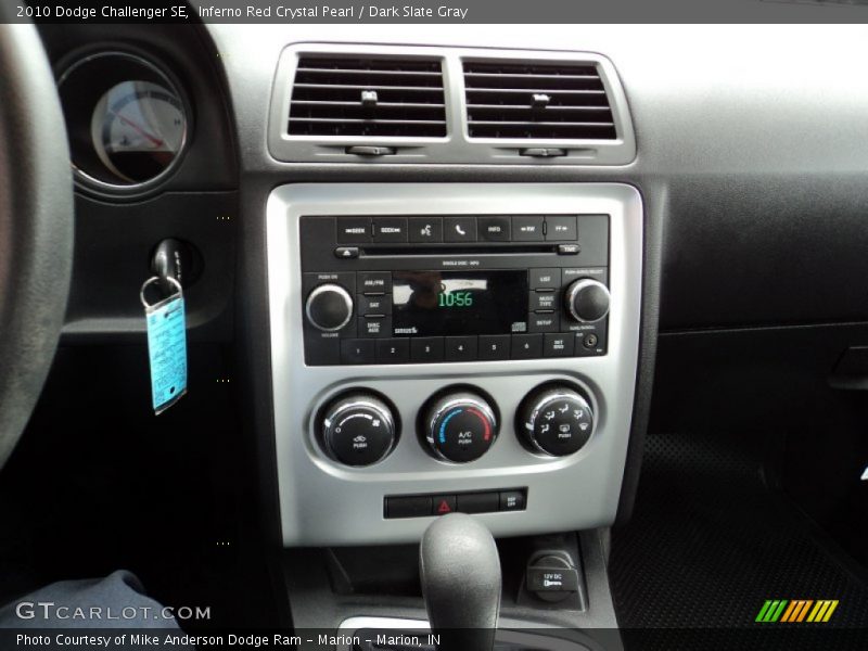 Inferno Red Crystal Pearl / Dark Slate Gray 2010 Dodge Challenger SE