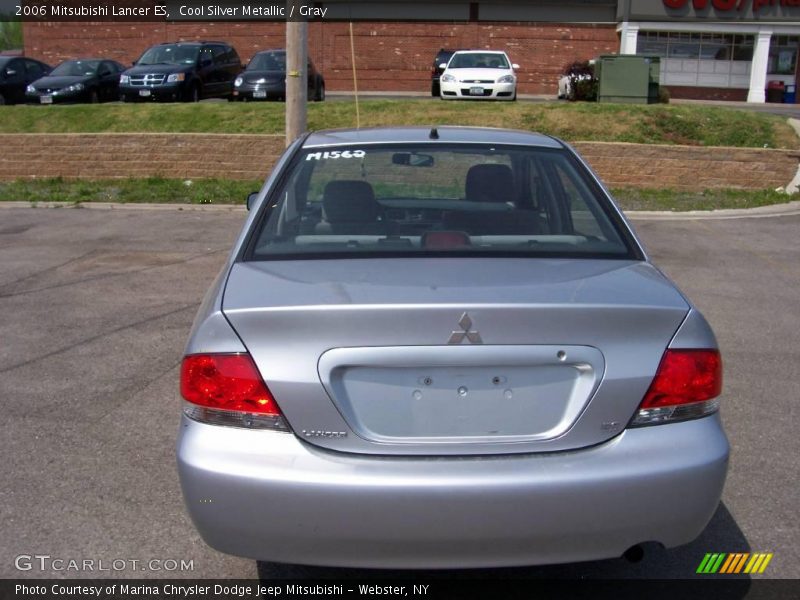 Cool Silver Metallic / Gray 2006 Mitsubishi Lancer ES