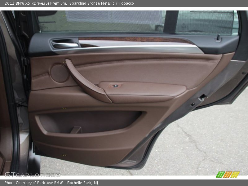 Sparkling Bronze Metallic / Tobacco 2012 BMW X5 xDrive35i Premium