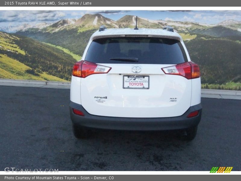 Super White / Latte 2015 Toyota RAV4 XLE AWD