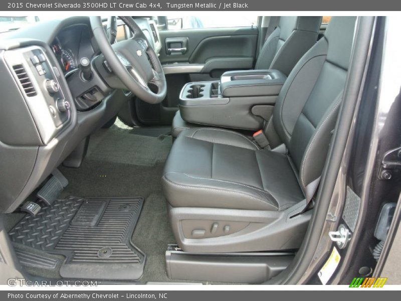  2015 Silverado 3500HD LT Crew Cab 4x4 Jet Black Interior
