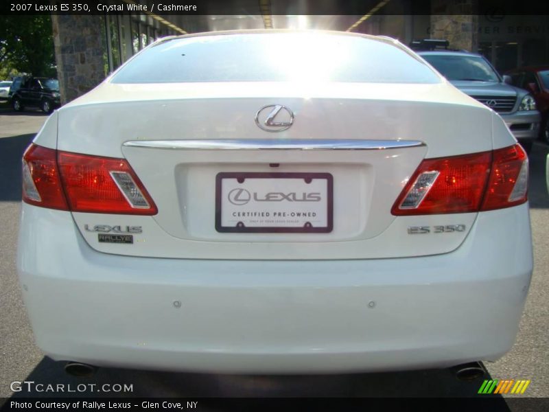 Crystal White / Cashmere 2007 Lexus ES 350