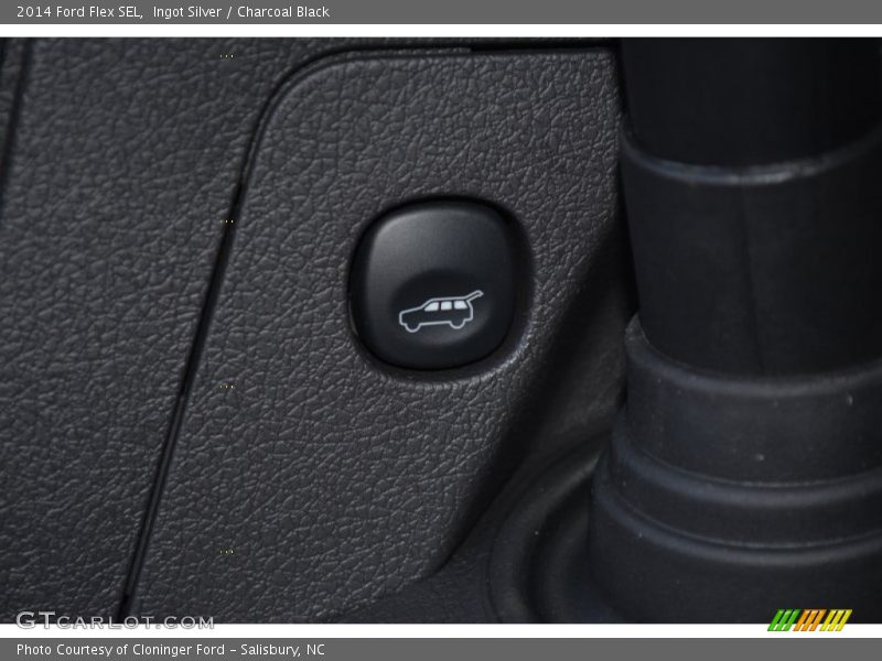 Ingot Silver / Charcoal Black 2014 Ford Flex SEL