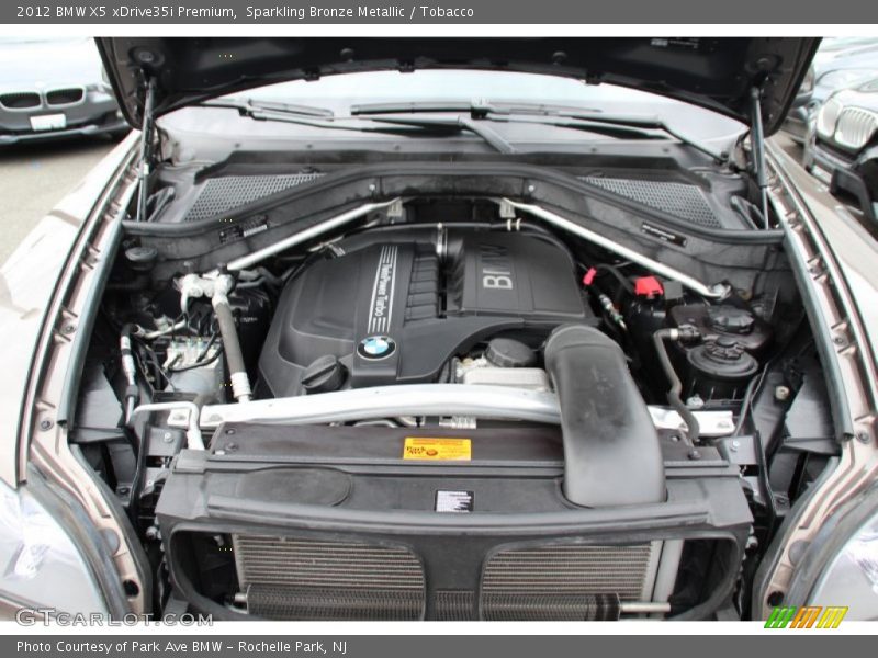 Sparkling Bronze Metallic / Tobacco 2012 BMW X5 xDrive35i Premium