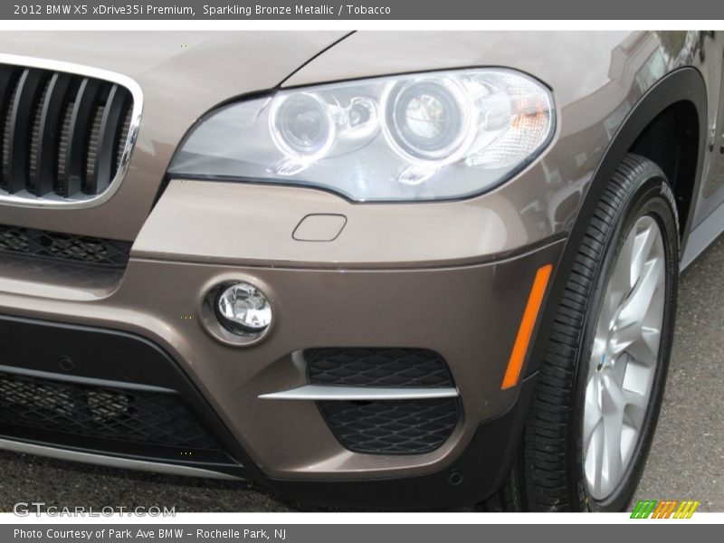 Sparkling Bronze Metallic / Tobacco 2012 BMW X5 xDrive35i Premium