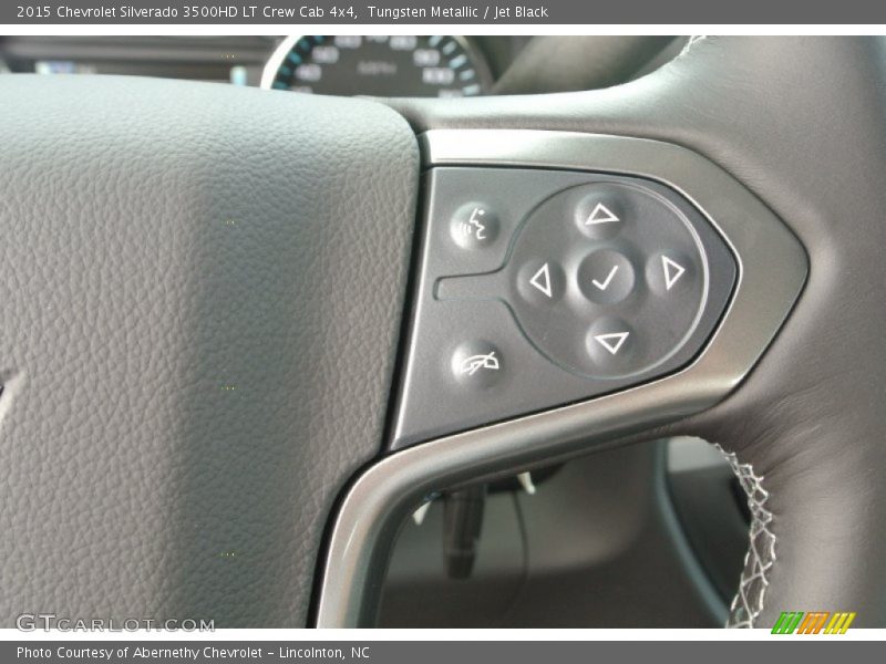 Tungsten Metallic / Jet Black 2015 Chevrolet Silverado 3500HD LT Crew Cab 4x4