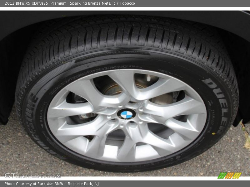 Sparkling Bronze Metallic / Tobacco 2012 BMW X5 xDrive35i Premium