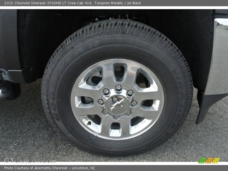 Tungsten Metallic / Jet Black 2015 Chevrolet Silverado 3500HD LT Crew Cab 4x4