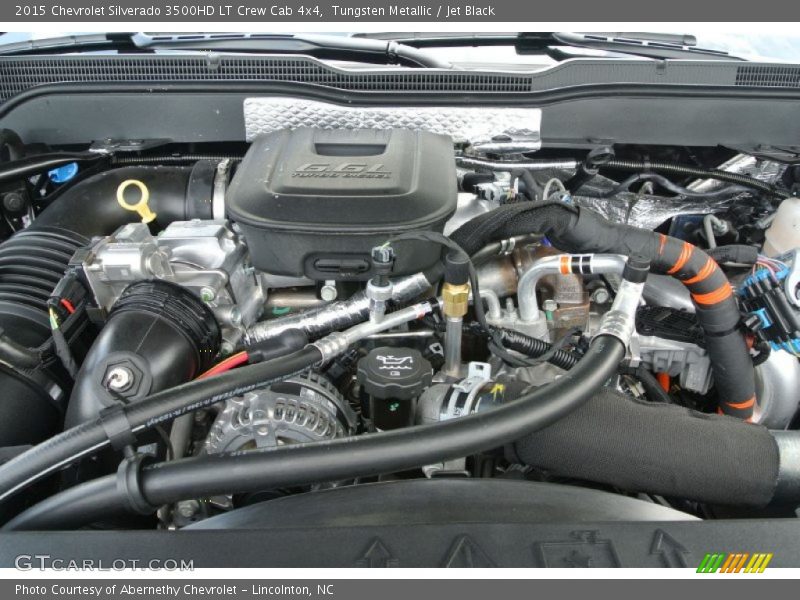  2015 Silverado 3500HD LT Crew Cab 4x4 Engine - 6.6 Liter OHV 32-Valve Duramax Turbo-Diesel V8