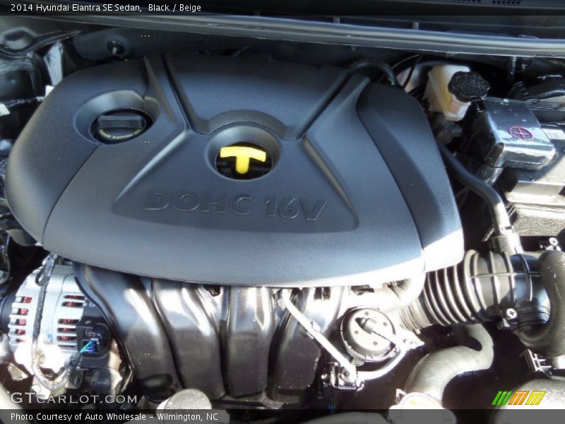 Black / Beige 2014 Hyundai Elantra SE Sedan