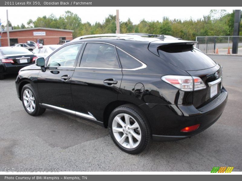 Obsidian Black / Parchment 2011 Lexus RX 350