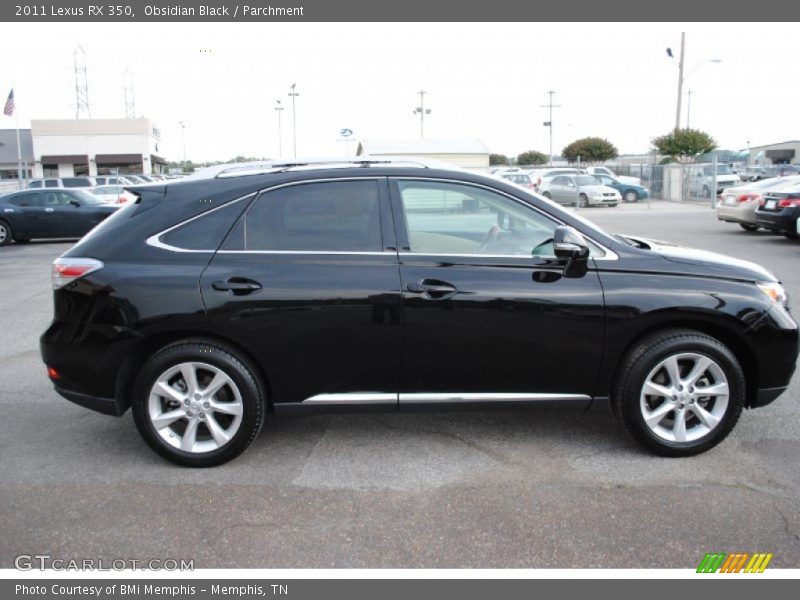 Obsidian Black / Parchment 2011 Lexus RX 350
