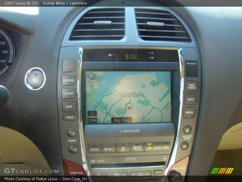 Crystal White / Cashmere 2007 Lexus ES 350