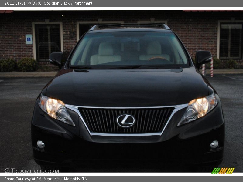 Obsidian Black / Parchment 2011 Lexus RX 350