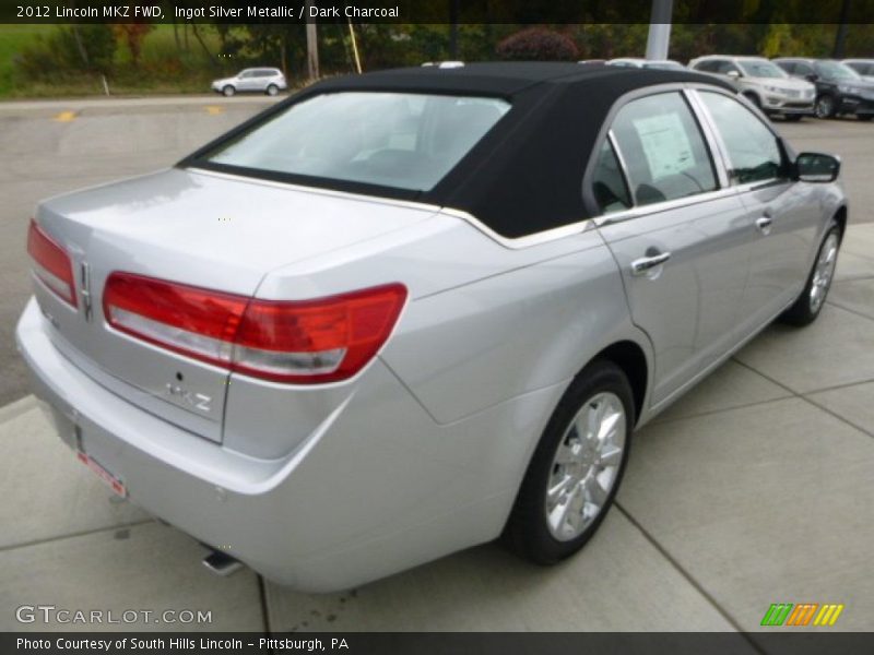 Ingot Silver Metallic / Dark Charcoal 2012 Lincoln MKZ FWD