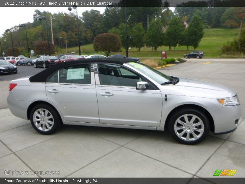 Ingot Silver Metallic / Dark Charcoal 2012 Lincoln MKZ FWD