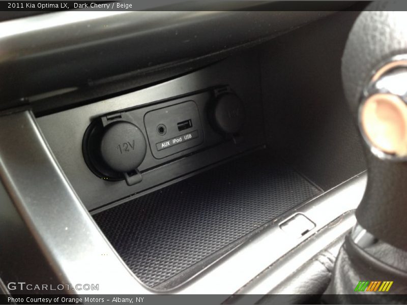 Dark Cherry / Beige 2011 Kia Optima LX