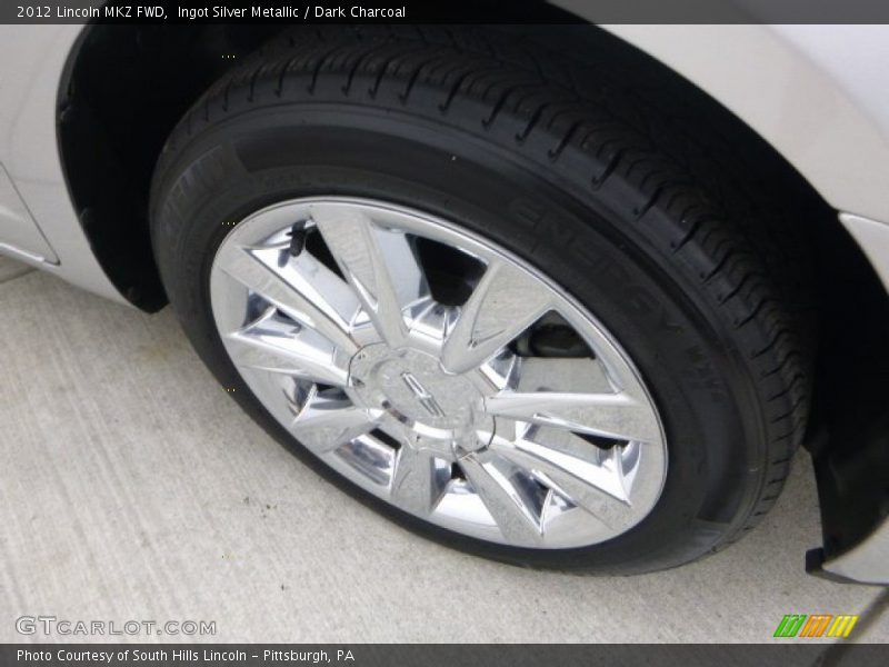 Ingot Silver Metallic / Dark Charcoal 2012 Lincoln MKZ FWD