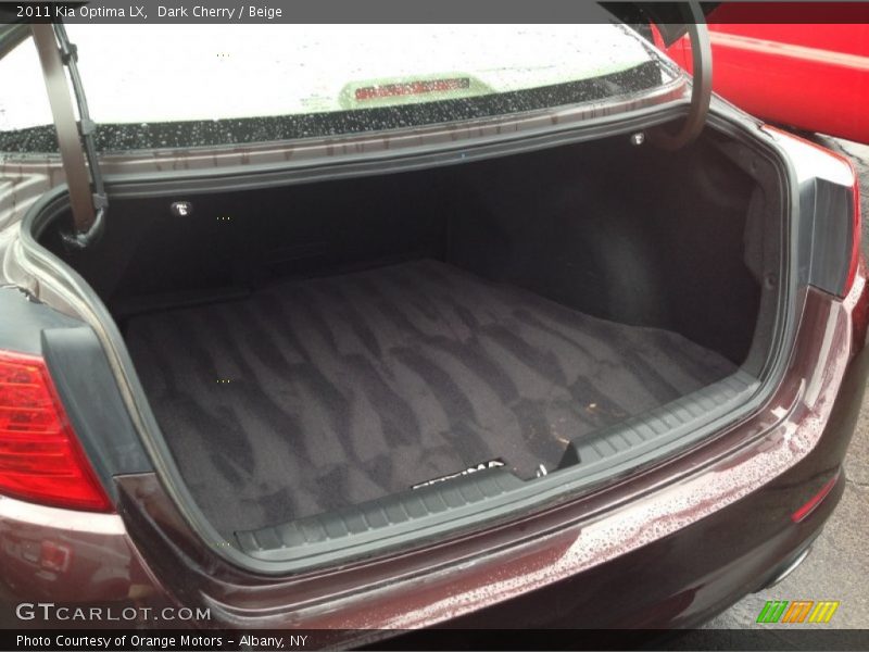 Dark Cherry / Beige 2011 Kia Optima LX