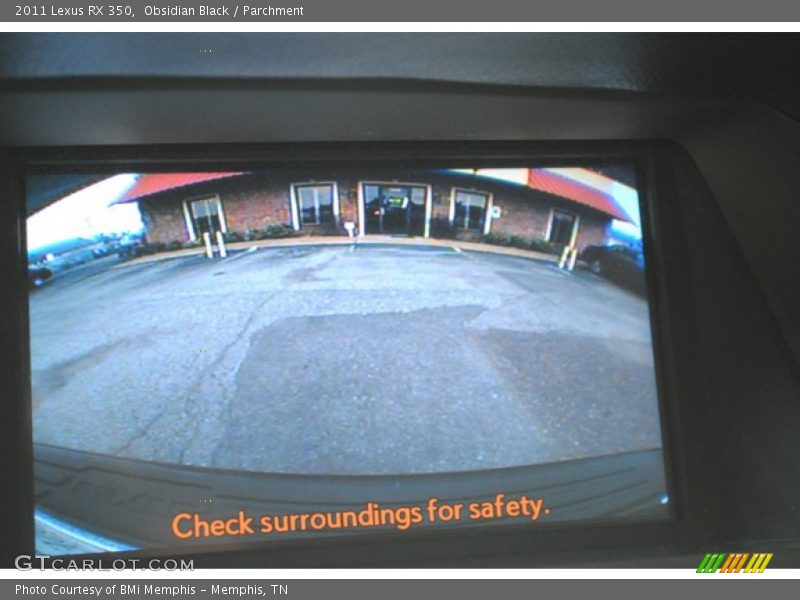 Obsidian Black / Parchment 2011 Lexus RX 350