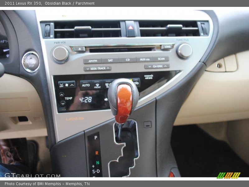 Obsidian Black / Parchment 2011 Lexus RX 350