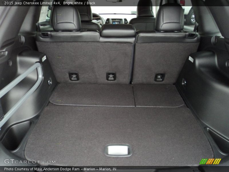 Bright White / Black 2015 Jeep Cherokee Limited 4x4