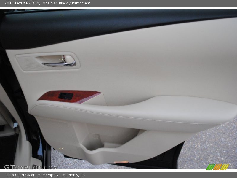 Obsidian Black / Parchment 2011 Lexus RX 350