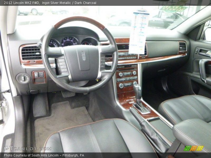 Ingot Silver Metallic / Dark Charcoal 2012 Lincoln MKZ FWD