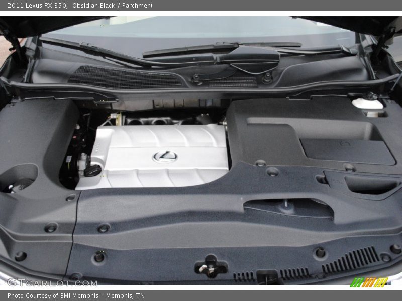 Obsidian Black / Parchment 2011 Lexus RX 350