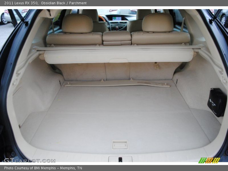Obsidian Black / Parchment 2011 Lexus RX 350