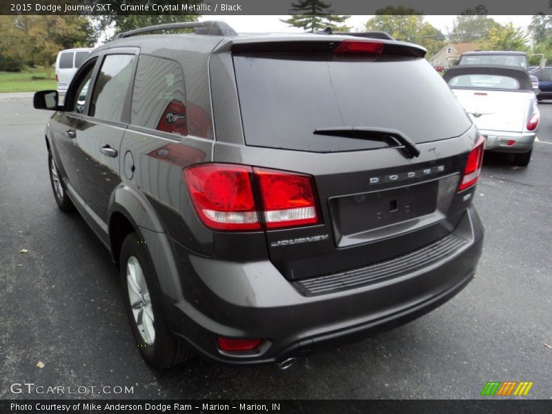 Granite Crystal Metallic / Black 2015 Dodge Journey SXT