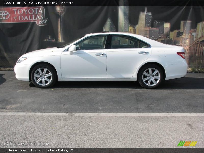 Crystal White / Cashmere 2007 Lexus ES 350