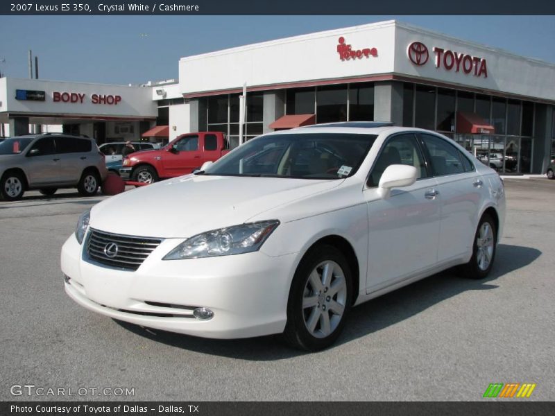Crystal White / Cashmere 2007 Lexus ES 350